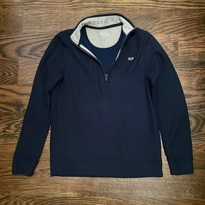 Vineyard Vines polo quarter zip shirt